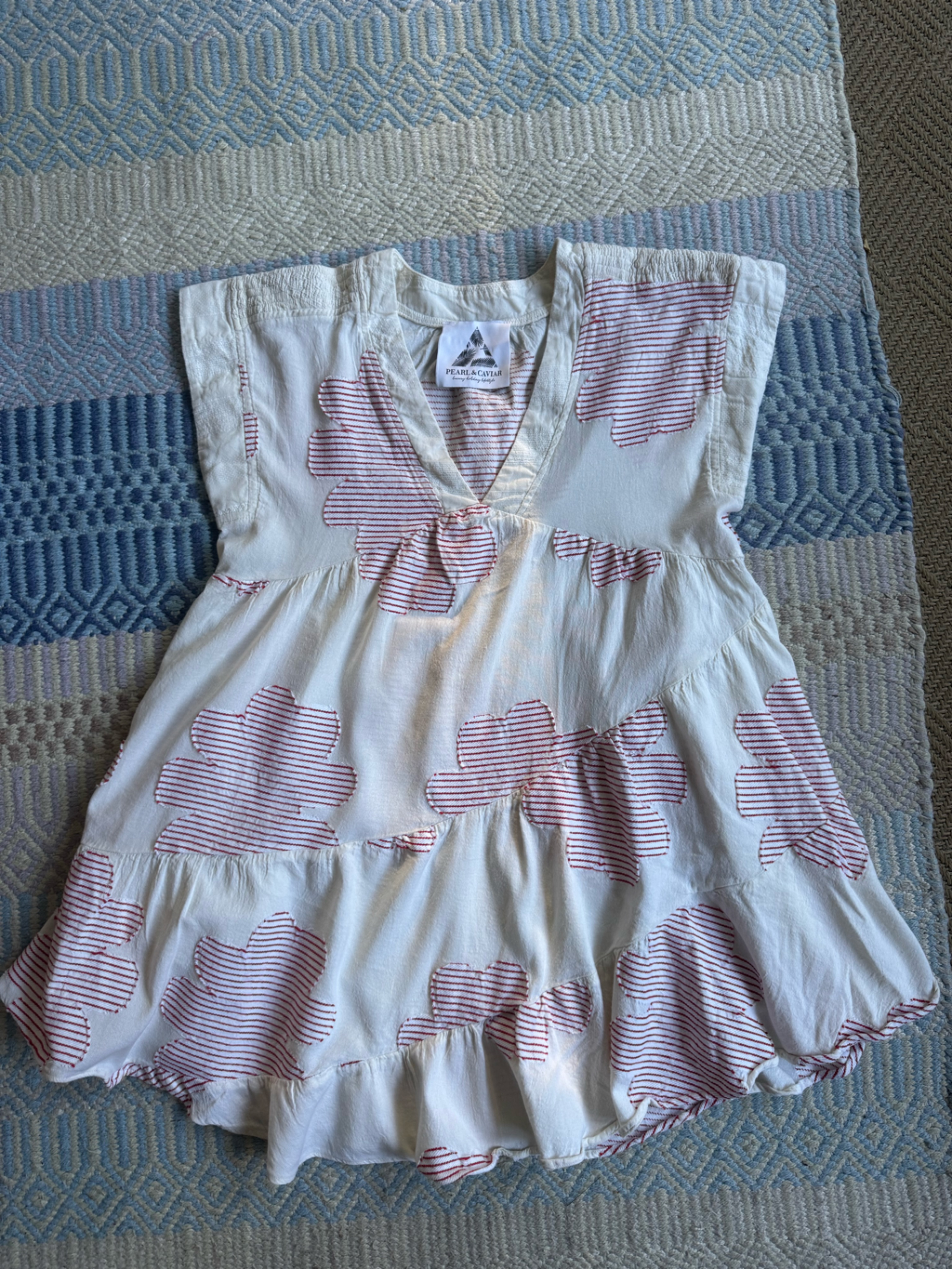 Pearl & Caviar | Cap Sleeve Floral Baby Doll Dress